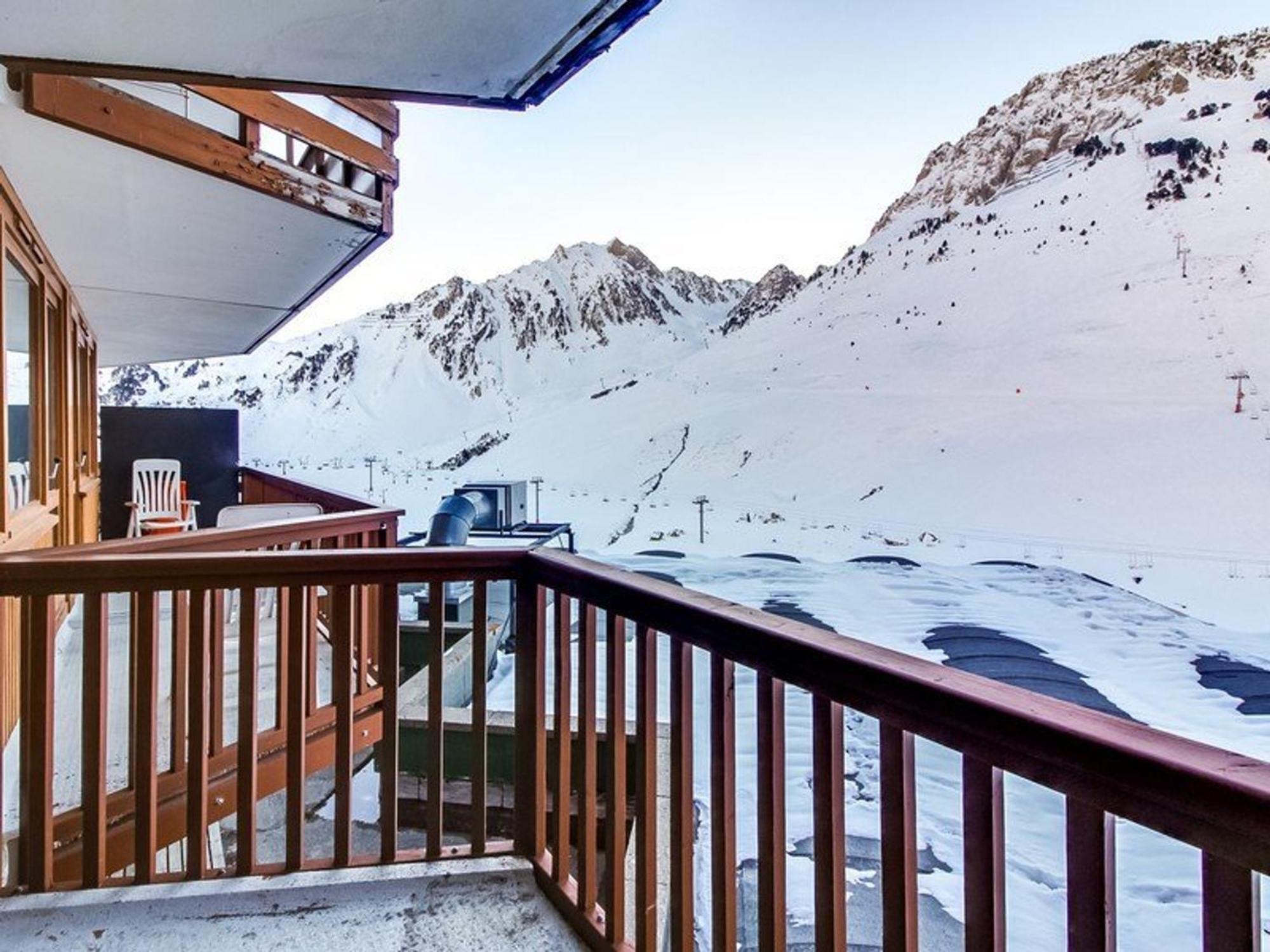 Studio Cabine 4 Pers Avec Balcon Face Aux Pistes - La Mongie - Fr-1-404-166 Exterior foto